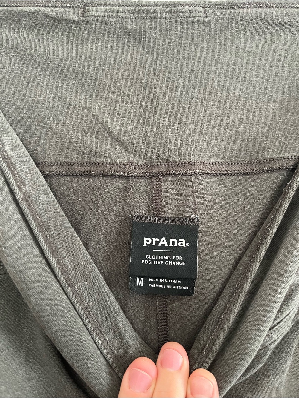 prAna Olive Green Leggings